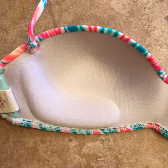 Ocean Pacific Push Up Bikini Swim Top Size Medium Aztec Print - Picture 12 of 16